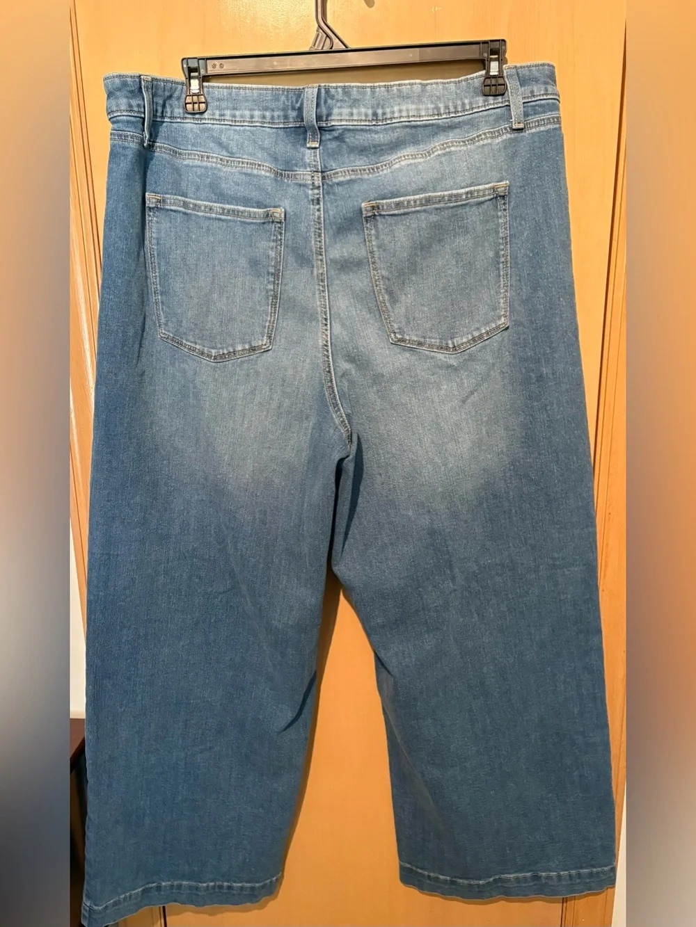 Plus Size Sonoma Goods For Life® High Rise Wide-Leg Jeans Size 18W